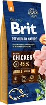 Сухой корм Brit Premium Adult M для взрослых собак средних пород со вкусом курицы