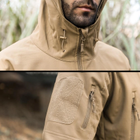 Куртка тактическая Pave Hawk Soft Shell 3XL Койот (24100024215) - изображение 4