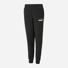 Dziecięce spodnie dresowe ciepłe polarowe dla chłopca Puma Ess+ 2 Col Logo Pants Fl Cl 586988-54 122-128 cm Czarne (4065449096041) - obraz 1