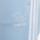 Dziecięce spodnie dresowe dla dziewczynki Adidas Superstar Pants DV2882 134 cm Błękitne (4060515196847) - obraz 5