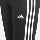 Młodzieżowe legginsy sportowe dla dziewczynki Adidas G 3S Tig GN1453 140 cm Czarne (4062065007420) - obraz 5
