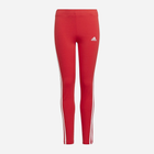Młodzieżowe legginsy sportowe dla dziewczynki Adidas G 3S Leg GN4067 164 cm Czerwone (4064036027062) - obraz 1