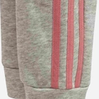 Підліткові спортивні штани для дівчинки Adidas G 3S Ft C Pt GN4077 164 см Сірі (4064036015328) - зображення 3