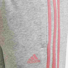 Підліткові спортивні штани для дівчинки Adidas G 3S Ft C Pt GN4077 170 см Сірі (4064036015229) - зображення 4