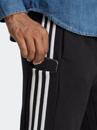 Spodnie dresowe męskie Adidas M 3S Ft Tc Pt HA4337 M/S Czarne (4066764737923) - obraz 4