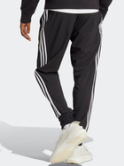 Spodnie dresowe męskie Adidas M 3S Wv Tc Pt IC0041 M Czarne (4066745320960) - obraz 2