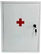 Аптечка медицинская для офиса Poputchik Maxi согласно ТУ в металлическом ящике (02-081-IS) - изображение 3
