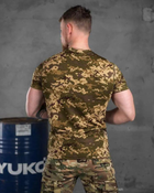 Тактическая мужская футболка потоотводящая 5XL пиксель (15024) - изображение 3