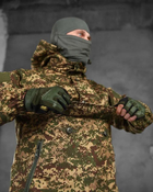 Весняний тактичний костюм Хижак Гірка 4 штани+анорак XL піксель (83958) - зображення 5