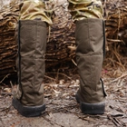 Тактичні водовідштовхувальні військові бахили гамашії для взуття від дощу та грязі для захисту на берці Хакі XL ( 46-48 розмір) - зображення 9
