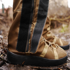 Тактичні водовідштовхувальні військові бахили гамашії для взуття від дощу та грязі для захисту на берці Койот L ( 42-45 розмір) - зображення 9