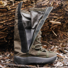 Тактичні водовідштовхувальні військові бахіли гамашіі для взуття від дощу та грязі для захисту на берці Хакі M ( 39-41 розмір) - изображение 4