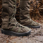 Тактичні водовідштовхувальні військові бахіли гамашіі для взуття від дощу та грязі для захисту на берці Хакі M ( 39-41 розмір) - изображение 7