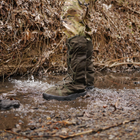 Тактичні водовідштовхувальні військові бахіли гамашіі для взуття від дощу та грязі для захисту на берці Хакі L ( 42-45 розмір) - изображение 10