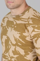 Мужская футболка хлопковая свободного кроя камуфляж Desert Пустыня 56 - изображение 6