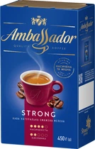 Кофе молотый Ambassador Strong 450 г (8720254065267)