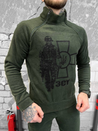 Зимовий костюм флісовий soldier haki Вт4631 XXL - зображення 3