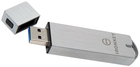 Флеш пам'ять Kingston IronKey Basic S1000 Encrypted 32GB USB 3.0 Silver (IKS1000B/32GB) - зображення 1
