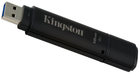 Флеш пам'ять Kingston DT4000 G2 256 AES 16GB USB 3.0 Black (DT4000G2DM/16GB) - зображення 1