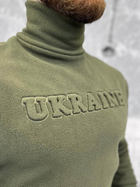Гольф Ukraine олива флисовый Вт6386 L - изображение 3