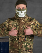 Весняна тактична куртка мультикам ріпстоп (вафелька) Tactic Ii Вт76575 S - зображення 8