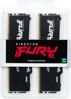Pamięć Kingston FURY DDR5-5200 65536MB PC5-41600 (Kit of 2x32768) Beast RGB Black (KF552C40BBAK2-64) - obraz 6