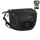 M-Tac сумка Sphaera Hex Hardsling Bag Large с липучкой Elite Black - изображение 3