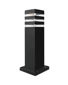Вуличний світильник Goldlux 316172 Teksas E27 1x12W IP44 GR (046847)