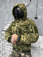 Куртка тактическая Logos-Tac утеплённая пиксель XXXXL - изображение 5