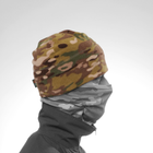 Тактична шапка зимова флісова ВСУ UATAC Multicam L - изображение 6