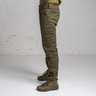 Брюки мужские Горка олива, брюки с усиленными коленями и резинкой под коленом 52 - изображение 3