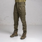 Штани чоловічі Гірка олива, штани з посиленими колінами та гумкою під коліном 48 - зображення 2
