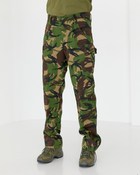 Брюки чоловічі камуфляж Британка з посиленими колінами, штани польові камуфляжні бавовняні 54 - зображення 1
