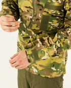 Ветровка куртка мультикам летняя мужская камуфляжная с капюшоном, с липучками под шевроны 48 - изображение 8