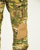 Чоловічі штани з наколінниками Мультикам ріпстоп 46 - зображення 6