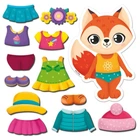 Магнітна гра Одевашка "Лиска" Vladi Toys VT3204-33 Укр