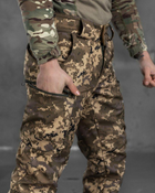 Тактические штаны софтшел пиксель draft высокая талия XS - изображение 8