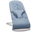 Шезлонг для немовлят BabyBjorn Bouncer BLISS Woven Petal Quilt Blue