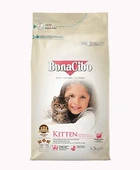 Сухий корм для кошенят BonaCibo Kitten з м'ясом курки, анчоусами та рисом