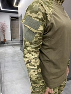 Армейская Кофта Убакс, Украинский пиксель, размер XL, со вставками под локти, Wolftrap, тактическая рубашка - изображение 7