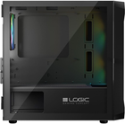 Obudowa Logic Concept Portos Mesh+Glass ARGB fans 3x120 mm Black (AM-PORTOS-10-0000000-0002) - obraz 7