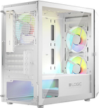 Obudowa Logic Concept Portos Mesh+Glass ARGB fans 3x120 mm White (AM-PORTOS-20-0000000-0002) - obraz 12