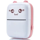 Портативний термопринтер BT Portable Mini Printer Рожевий