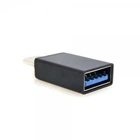 Адаптер Cablexpert USB - USB Type-C V 3.0 (F/M) Чорний (A-USB3-CMAF-01)