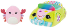 Zestaw maskotek Squishmallow Squishville Jazwares Krab Caley + Krążownik Candy (0191726434689)