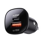 Автомобильное зарядное устройство ACEFAST B1 mini 38W(USB-C+USB-A) dual-port metal car charger (AFB1B)
