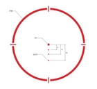 Прицел коллиматорный SIG Optics ROMEO4S 1x20mm, 2 MOA RED DOT BALLISTIC CIRCLE DOT, SOLAR - изображение 6