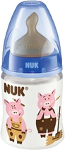 Butelka dla niemowląt Nuk Baby Bottle Erase Una Vez First Choice T1 Latex 0-6 miesięcy 150 ml (8430215051184) - obraz 1