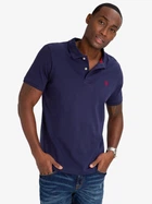 Поло длинное мужское U.S.Polo Assn 113045-9800A(classic navy) M Темно-синее (786667081070)