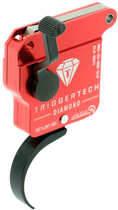 УСМ TriggerTech Diamond Pro Curved для Remington 700. Регулируемый одноступенчатый - изображение 3